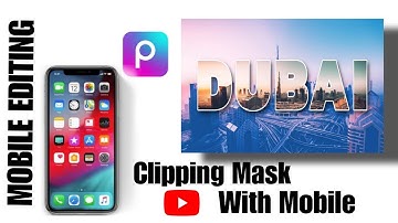 Create Clipping Mask using Mobile | Mobile Editing S01 E01 | PicsArt editing