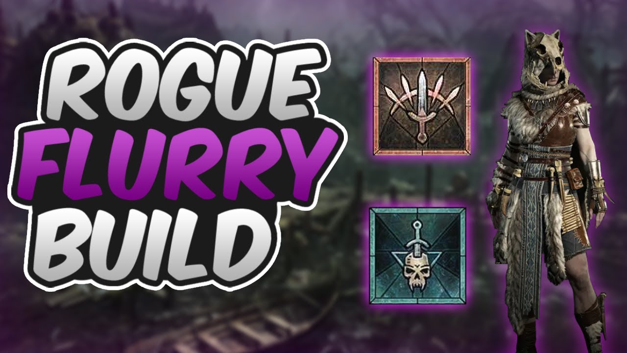 Diablo 4 Flurry Rogue Build! - Leveling/Endgame Build - YouTube