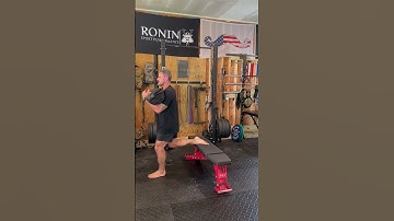 How to do Zercher Bulgarian Split Squat