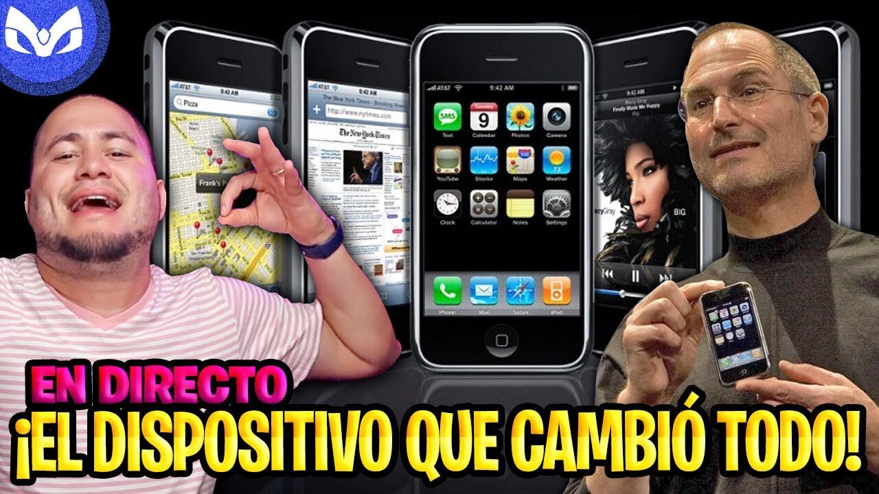 PARTE 2 Apple Evento PRIMER iPhone MARCIANOTECH REACCION!!!!!!!!! Steve Jobs iPhone 2007