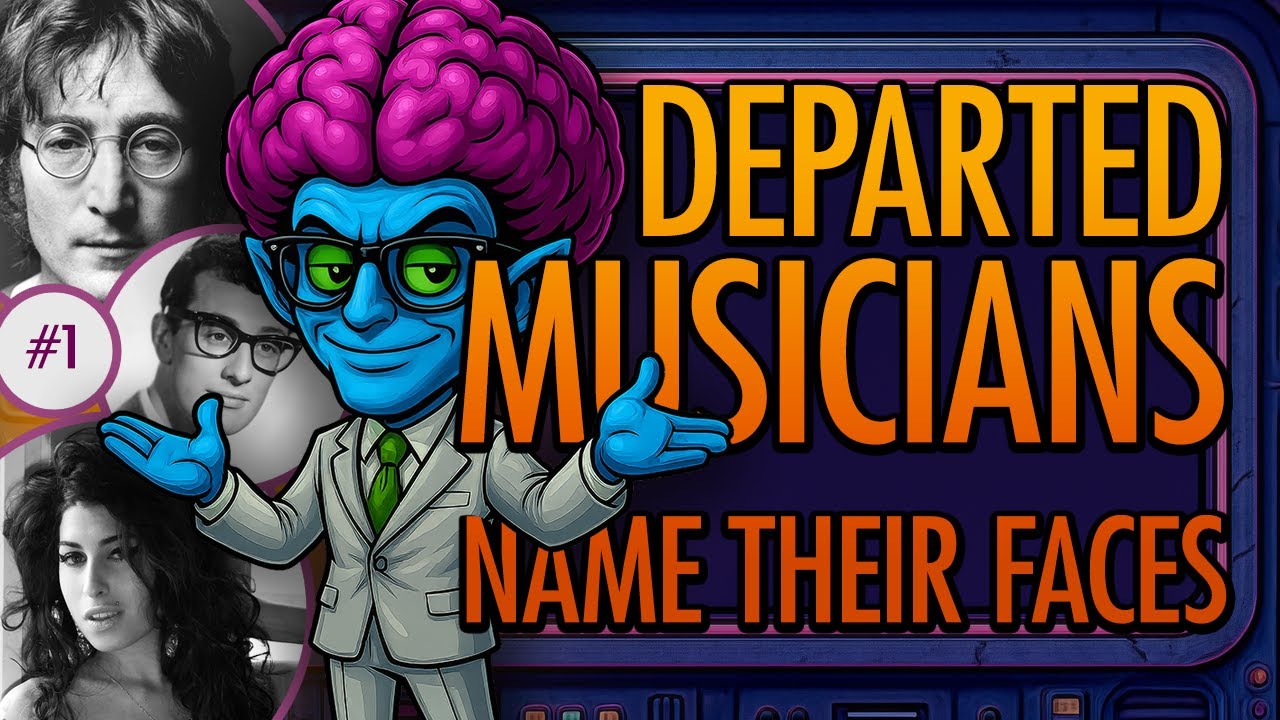 Guess The Musician by Their Photo! -  A Tribute to Musicians Who Have Passed On.