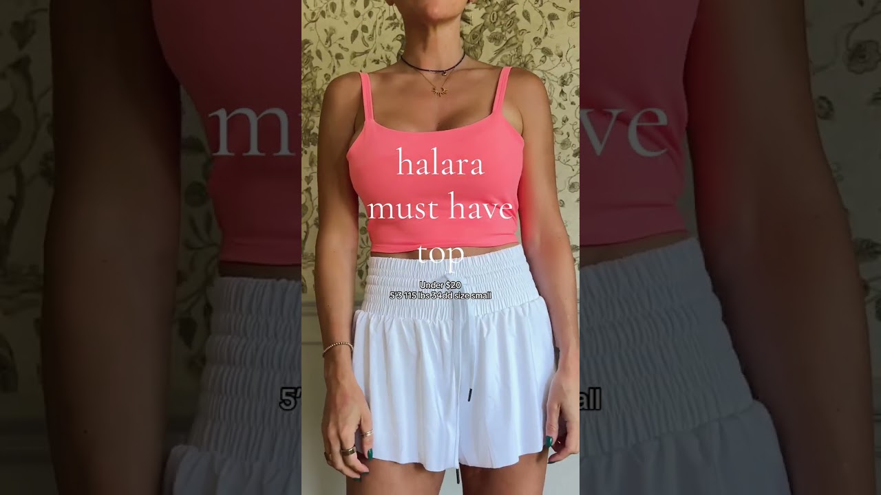 One of the best tops from halara that is an absolute must have 