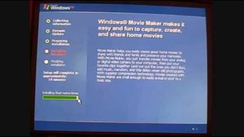 How to redo a hard drive with windows XP part 2 of 4