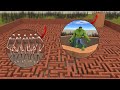 SCP 096 VS HULK IN MAZE In Garry's Mod