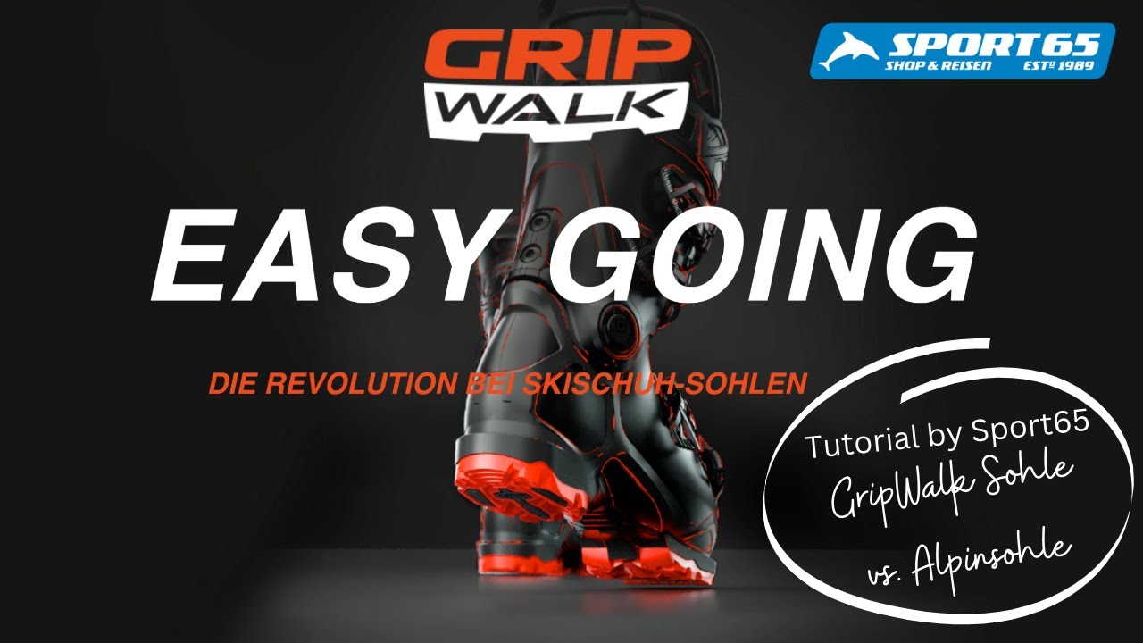 Tutorial: GripWalk Sohle vs. Alpinsohle - präsentiert von Sport65