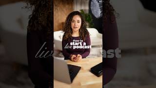 How to start a live podcast (easy) 📷 #videopodcast #livepodcast #golive #riverside #livestream