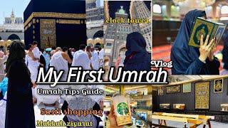 My First Umrah Vlog - Makkah Ziyarat - Clock Tower -Lesson I learned During Umrah (Safarnama)