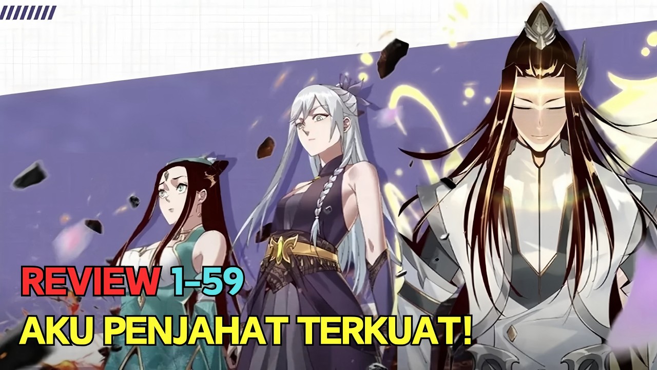 AKU PENJAHAT UTAMA! Sistem Anti-Protagonis Bikin Musuhku Menderita! Eps 1-59 | Review Manhwa