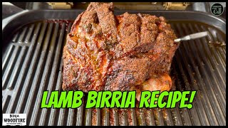 Ninja Woodfire Grill Birria recipe with LAMB!