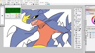 DP世代ポケモン107匹を107分で描いてみた。