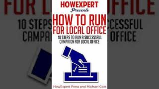 How To Run For Local Office Ebook/Paperback Book/Audiobook - Chapter 1