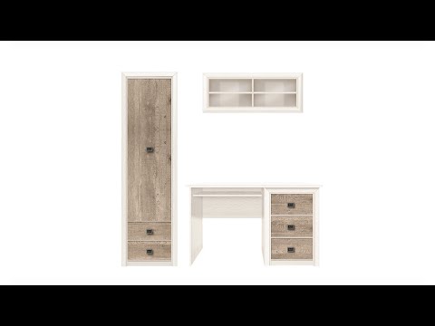 Стол BIU/130 цвета ясень снежный