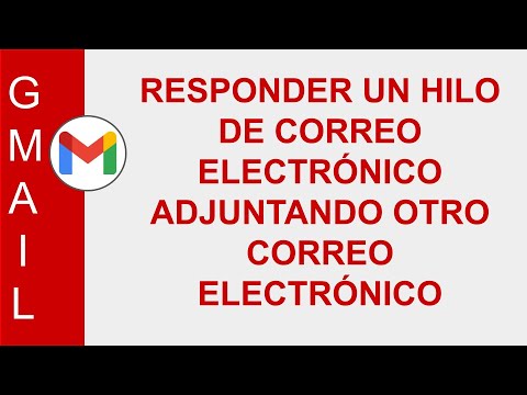 Video: ¿Cómo se crea un hilo de correo electrónico en Gmail?