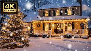 Quiet Falling Snow ❄️ Peaceful Winter Atmosphere • Fixed Camera Ambience (4K/8K) screenshot 2