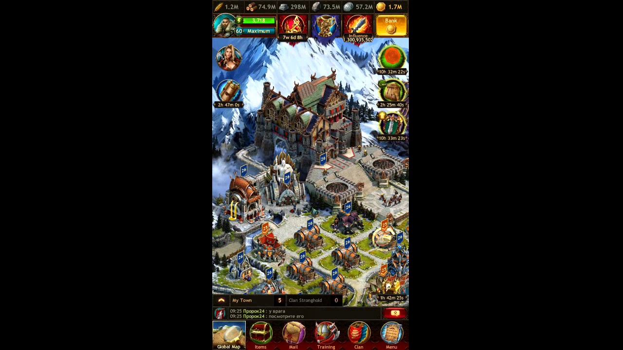 Vikings War Of Clans 1 3 Billion Influence Changes And Updates Youtube