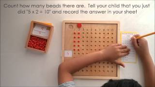 Montessori Multiplication Bead Board screenshot 4