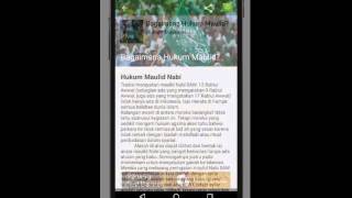 Aplikasi Android Dalil Amaliyah NU screenshot 1
