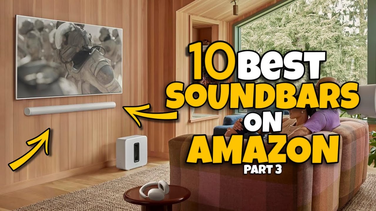 ✅ Top 10 best sound bar on Amazon 2025 🔥 Powerful Home Audio Upgrade