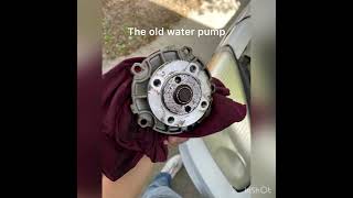 2006 Buick Terraza Leaking water pump replacement
