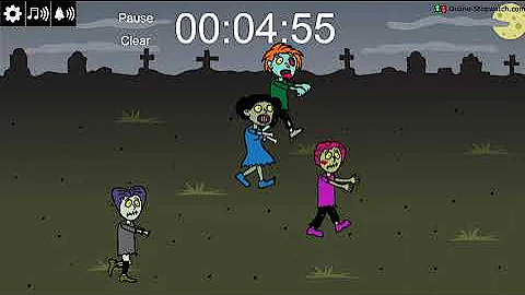 10 Minute Zombie Race timer