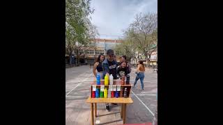 JUEGO DE LAS BOTELLAS DE COLORES #games #colores #dinero #viral #botellas