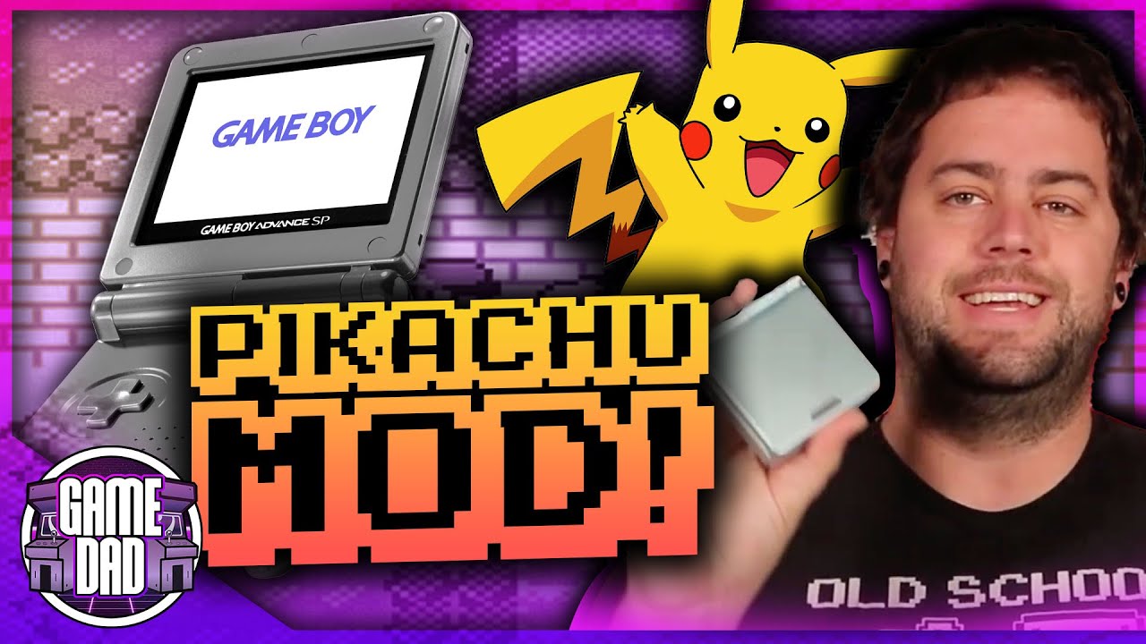 GBA SP Pikachu Mod! | GameDad