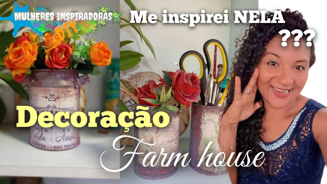 NÃO JOGUE FORA! Incrível DIY Farm house com Latas de Conserva