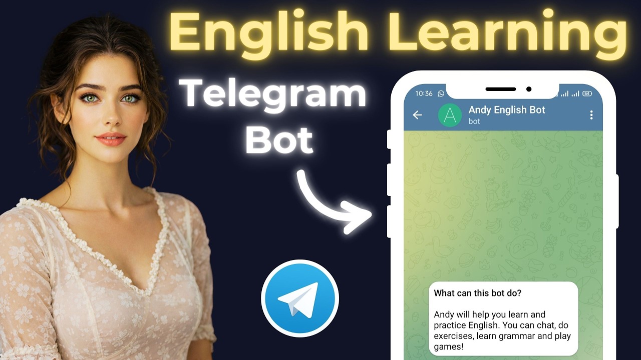 English Learning Telegram Bot - YouTube