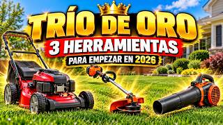 El "Trio de Oro" para comenzar sin mucho dinero