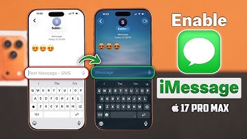 How To Enable iMessage On iPhone 17 Pro Max! [Activate]