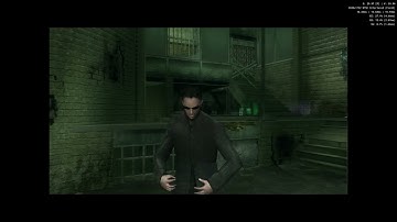 Matrix Path of Neo - Fighting 3 Agents PS2 Emulator HD Textures