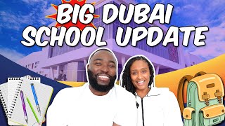Big Dubai update! We are changing the kids School in Dubai!