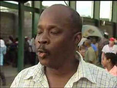 St Lucia fans on West Indies cricket