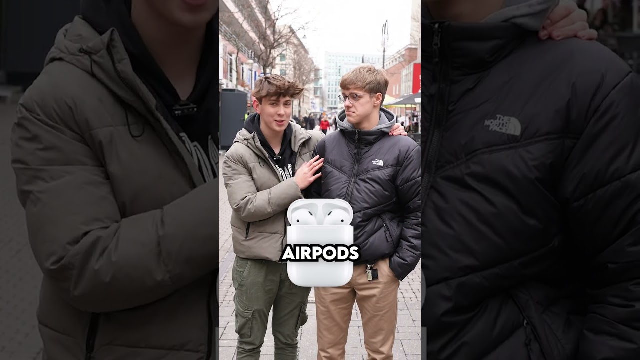 Ich kaufe einem Abonnent AirPods ❤️ | Finnel #shorts