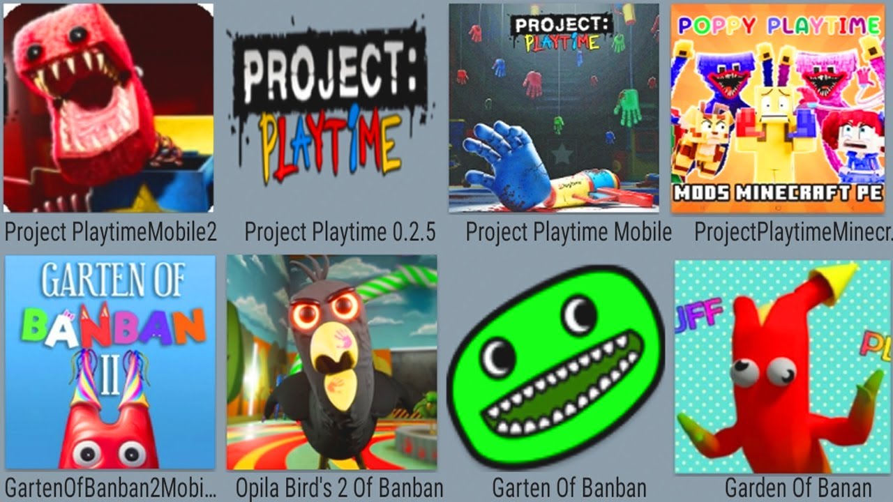 Project Playtime Mobile 2,Project Playtime 0.2.5,Project Playtime Mobie, Project craft,Garten banban 
