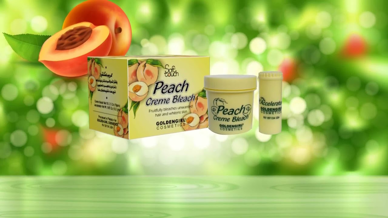 Soft Touch Peach Creme Bleach Ad