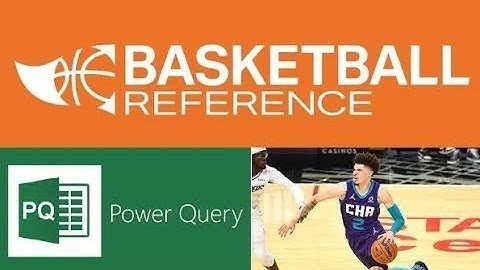 Microsoft Excel Training: Scraping NBA player data from Basketball-Reference with Power Query (2)