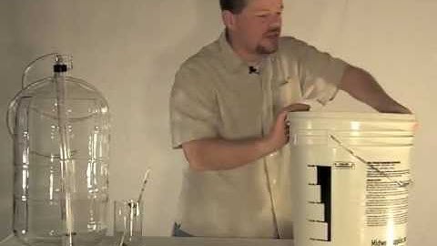 Making Wine from a Kit Part II: Specific Gravity and Racking