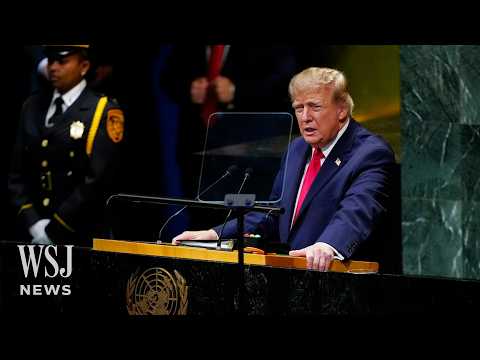 Trump Threatens to Annihilate Iran as He Lays Out Foreign-Policy Vision at U.N. | WSJ News
