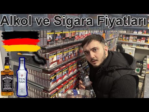 ALMANYA‘DA SIGARA/NARGILE/ALKOL FIYATLARI !!!!