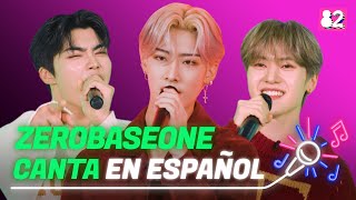 (CC) ZEROBASEONE canta en español 🎤 | CRUSH, Take My Hand, In Bloom | Try-lingual Live by hola82 20,579 views 5 months ago 8 minutes, 45 seconds