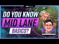 Do YOU Know the BASICS of Mid Lane? (SKILL TEST) - League of Legends