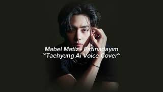 Mabel Matiz - Fırtınadayım by Taehyung Ai Voice Cover (Ai Cover Turkish Song)