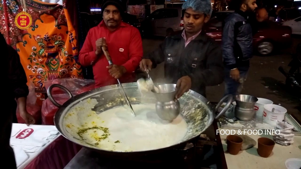 Amazing Kadai Milk making | Popular Street food | Food and food info