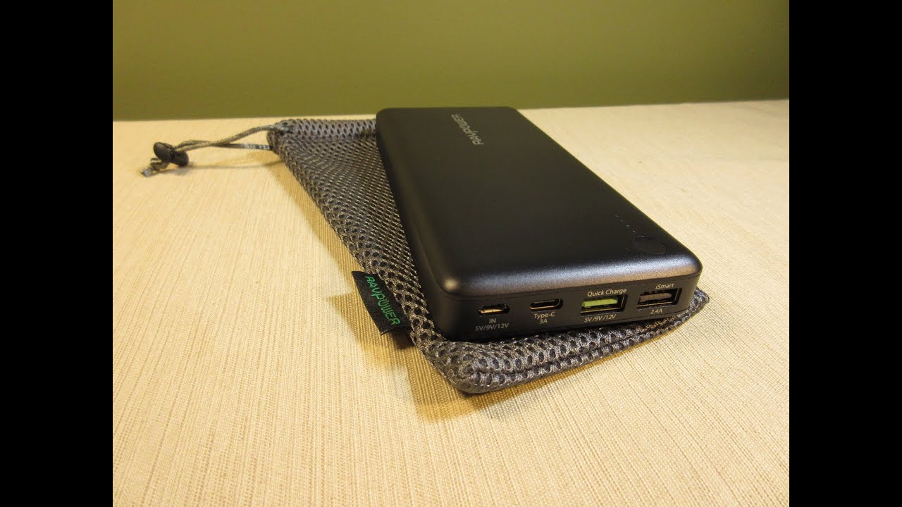 RAVPower 20100 External Battery Power Bank Review