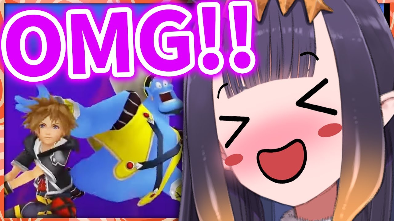 The moment Ina sees Kingdom Hearts in Nintendo Direct 【Ninomae Ina'nis / HololiveEN】