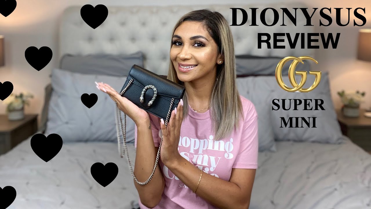 Gucci Dionysus Super Mini/6 Ways to Wear 