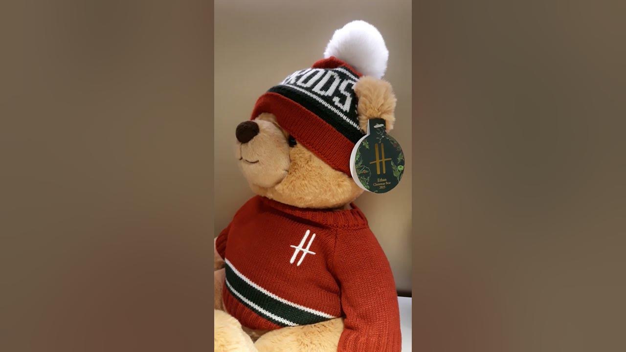 Harrods Christmas Bear 2023 😄🐻 HARRODS HARRODSBEAR YouTube