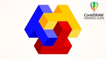 Learn logo design | Hexagonal | Corel DRAW tutorials | 103