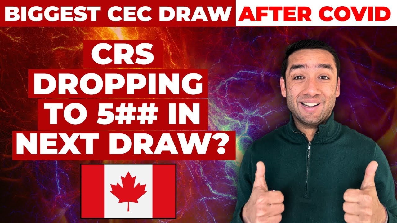 Крупный розыгрыш CEC начнется в 2026 году | Прогнозы будущих розыгрышей Express Entry